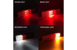 China IP67 Forklift Tail Light 10V - 80V Signal Tail Light WT-T006 supplier