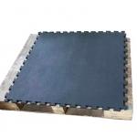 15mm and 20mm High Elastic Interlock Rubber Floor Gym Mat for Protective Flooring and Shock Absorption with Protection for sale