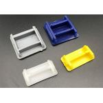 Colorful 41x41mm 41x21mm Channel Plastic End Caps for sale