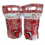 CMYK Vaccum Spouted Stand Up Liquid Packaging Pouches Aluminum Foil Inner for sale