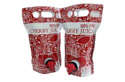 China CMYK Vaccum Spouted Stand Up Liquid Packaging Pouches Aluminum Foil Inner supplier