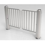 Integrated Channel Swing Gate Anti Collision TCP IP Handicapped 200W