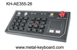China Plastic Buttons IP54 Metal Panel Ruggedized Keyboard supplier