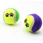 Interactive Safe Rubber Pet Tennis Balls For Traning Exercise Playing