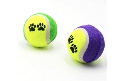 China Interactive Safe Rubber Pet Tennis Balls For Traning Exercise Playing supplier