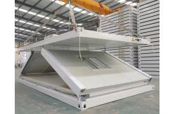 China Prefabricated 20FT Luxury Foldable Container House Versatile Customizable Folding House supplier