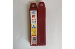 China 18mm Snap Off Blade 60 Degrees Sinseung L203  Angle 0.5mm Thickness supplier