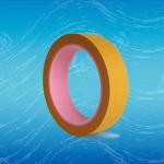 Black Electrical Tape Type Paper Die Cut Tensile Strength 60 Lbs/In Tensile Strength for sale