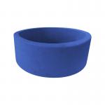 Eco-Friendly 5cm Small Foam Ball Pits With Removable Velvet Cover
