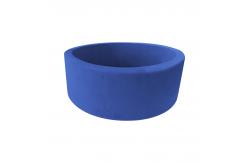 China Eco-Friendly 5cm Small Foam Ball Pits With Removable Velvet Cover supplier