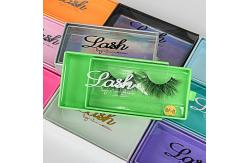 China Empty Transparent PVC Drawer Eyelash Box False Eyelash Packaging Box supplier