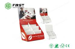 China Customized Cardboard Counter Display Boxes Printing Corrugated Counter Top Display supplier