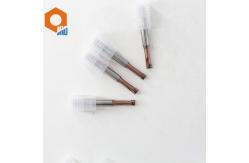 China M8 Three Teeth Thread End Milling Cutter HRC65 Tungsten Carbide Milling Bits supplier
