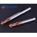 High Performance Machining HRC55 2 Flute Carbide Ball Nose EndMill with AICrSiN Coating for CNC Milling for sale