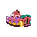 Interactive Games Giant Inflatable Fun City Bouncy House Dry Slide Inflatable Jumping Castle