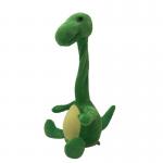 35cm Green Dinosaur Plush Toy Recording & Speaking While Twisting Neck for sale