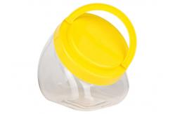 China BPA FREE Large - Volume Clear Pet Jars Eco - Friendly Customized supplier