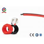 Low Smoke 2.5mm2 Solar PV Cable , Rohs Standard 1000V DC Cable For Photovoltaic System for sale