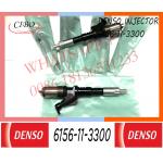 Excavator Parts Injector  6156-11-3300 6156113300 6156-11-3320 6154-21-1810 For PC400 SA6D125E for sale