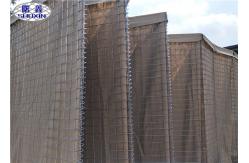 China HDP Galvanized Sand Filled Barriers For Army Shooting Range OEM Service supplier