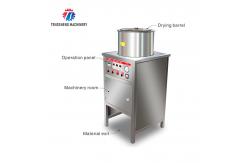 China 2.2KW Garlic Red Onion Peeling Machine Small Garlic Peeling Machine supplier