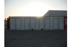 China Steel 40ft Hq Metal Cargo Containers Waterproof Convenient Loading Moving supplier