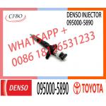 Common Rail Fuel Nozzle Injector 095000 5890 0950005890 095000-5890 for Toyota 1KD-FTV 2367039135 23670-39135 for sale