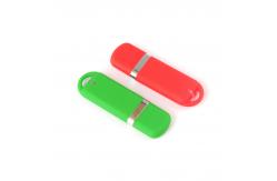 China CMYK Logo Fast Speed Plastic USB Stick Made With / Without Rubber Oil Body supplier