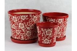 China Unique Ceramic Pots For Distinctive And Eye-catching Plant Collection supplier