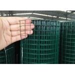 Green 2x2 Pvc Coated Welded Wire Mesh Machinery Guard And Tomato Cages for sale