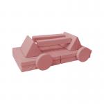 Modular Sectional 10PCS Foam Removable Cover Modular Play Sofa 11KG