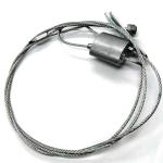 Adjustable Looping Aluminum Brass Cable Grippers Easy To Use