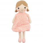 ASTM Wearing Skirt Cartoon Girls Plush Doll 38cm for sale