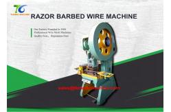 China Safety Net With Thorn BTO-28 Razor Barbed Wire Machine supplier