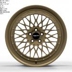 18*8.5 Forged Aluminum Satin Blue Bronze Wheels 5*100 New Customized for Modified Car for sale