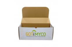China Large Paper Mailer Box Matt / Glossy Lamination Long Fruit Shipping Boxes supplier