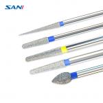 Dental Polish Bur Stainless Steel Diamond Bur Set For High Speed Handpiece for sale