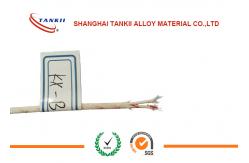 China 2 * 0.711mm Red & Yellow Thermocouple Cable supplier