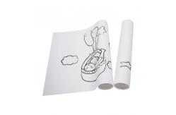 China 9.6m Dry Erase Wall Mounted Drawing Paper Roll Modern Teacher Aids supplier