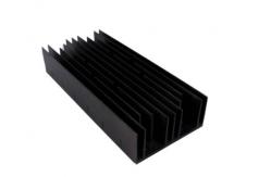 China Durable Aluminum Heat Sink Profiles Smooth For Automotive Heat Dissipation supplier