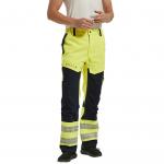 HIVIS Yellow Rich Cotton Arc Flash Protective Flame Retardant Work Pants