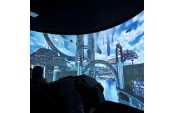 China Northern Lights Simulator Cinema 5d Visual Motion Immersive Orbital Cinema supplier