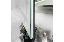 China Wall Mounted Modern LED Medicine Cabinet with Speaker and Illuminated Mirror Design supplier