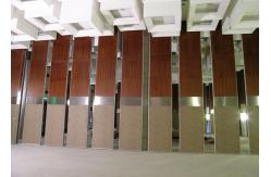 China Room Partition Wall , Office Operable Partition Wall 85MM Melamine Panel supplier