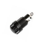 H3-26 Panel Mount Fuse Block Black 10 Amp Fuse Holder for 5x20mm fuses for sale