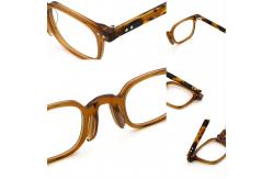 China Custom Order Fad Handiwork Acetate Glasses Optical Frame MR 98215 supplier