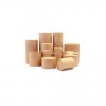 Eco Friendly Paper Tube Packaging for Essential Oil Bottle Simple Style for sale