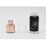 30ml Black Coating Inside Airless Spray Bottle With White Snowflake Screen Printing