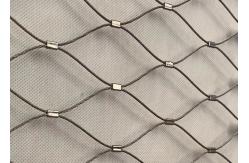 China Customized Architectural Rope Mesh 316 Inox Stainless Steel Cable Mesh SUS316 supplier