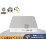 China Stainless Steel Silver Mini Computer Console Poker Casino Table Baccarat Game System Host for sale